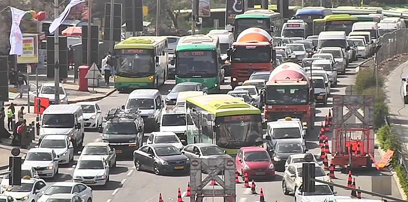 פקקים בכניסה לירושלים, ארכיון