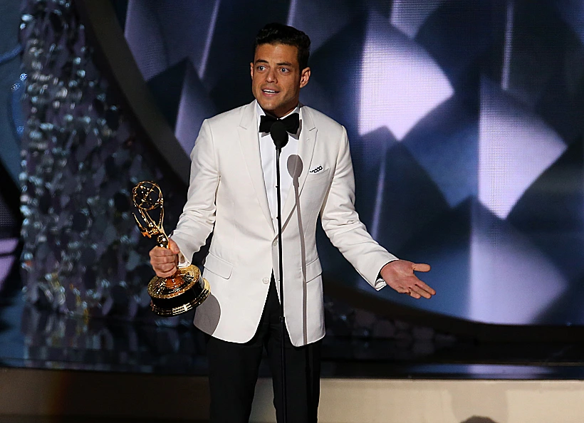 השחקן רמי מאלק זוכה בפרס האמי בקטגוריית 