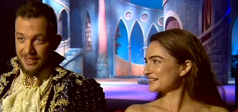 אניה בוקשטיין ועוז זהבי בחזרות ל