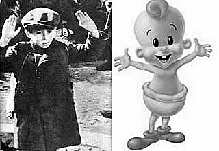 התינוק של במבה שואה מם רשת חורים ברשת