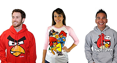 גלריית בגדי אנגרי בירדס לחורף - חולצות