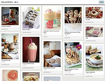 pinterest רשת חברתית