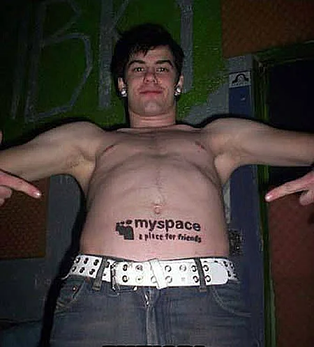 קעקוע גיק - מייספייס