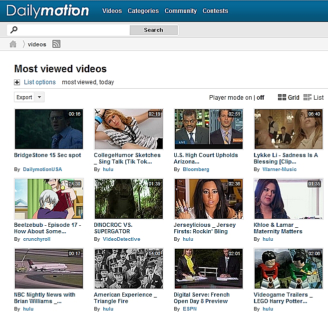 Daily Motion