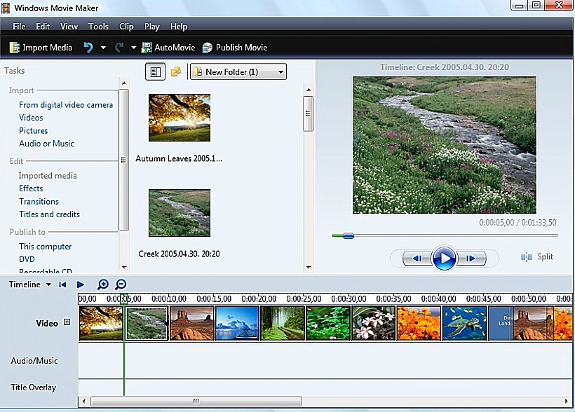 Windows Live Movie Maker