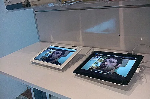 השוואה בין אייפד 2 והאייפד החדש