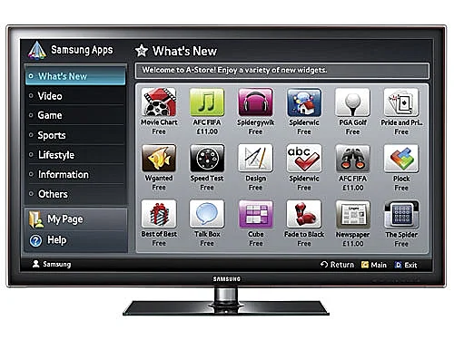 טלוויזיה Samsung UA40D5500