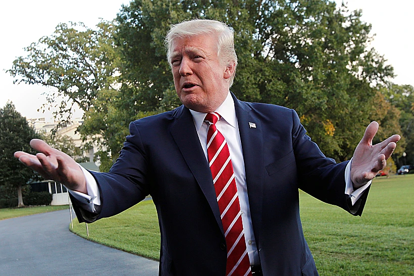 נשיא ארצות הברית דונלד טראמפ