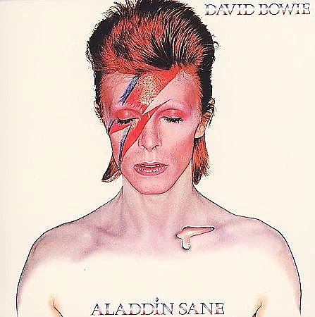 עטיפת האלבום Aladdin Sane של דיויד בואי