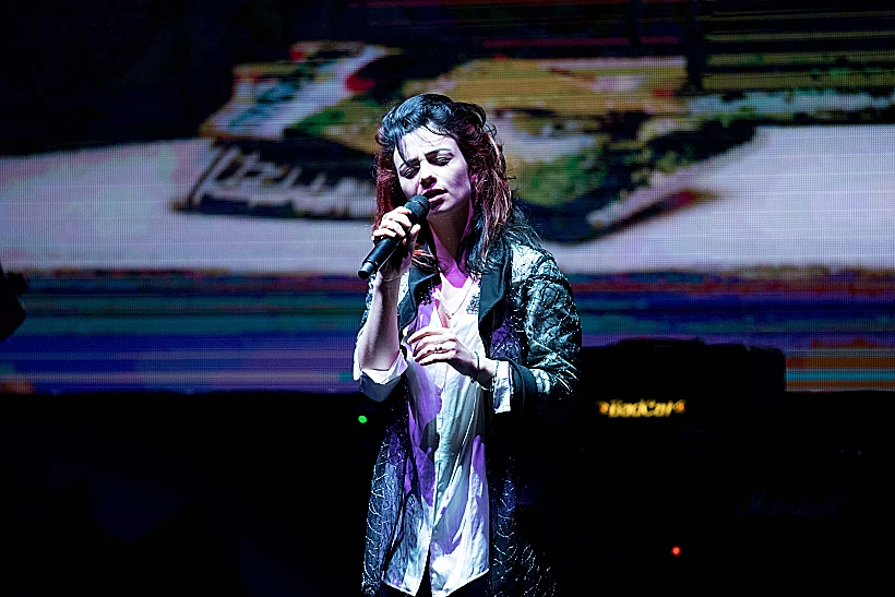 נינט טייב בהופעה עם סטיבן ווילסון בישראל