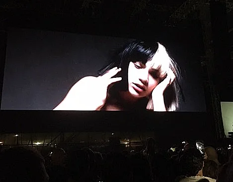 מתוך ההופעה של סיה