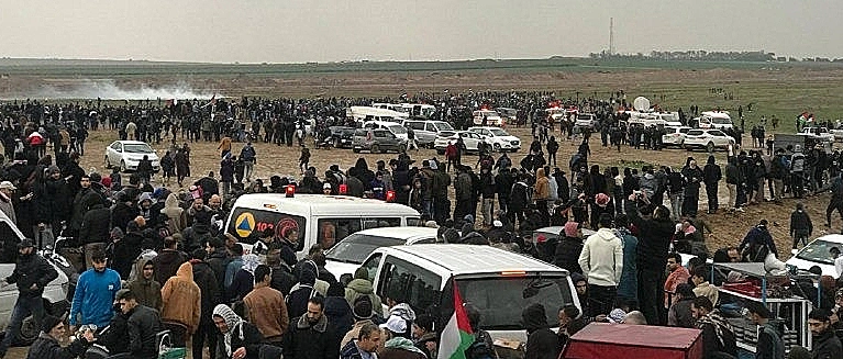 הפגנות בעזה