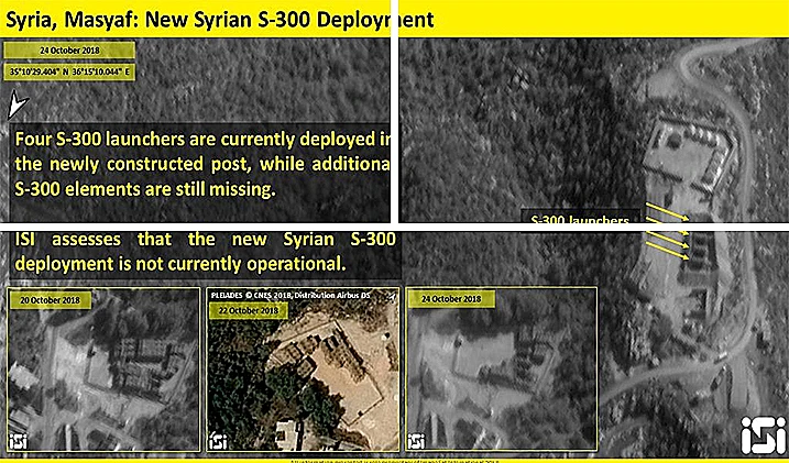 פריסת מערכת הS-300 בסוריה