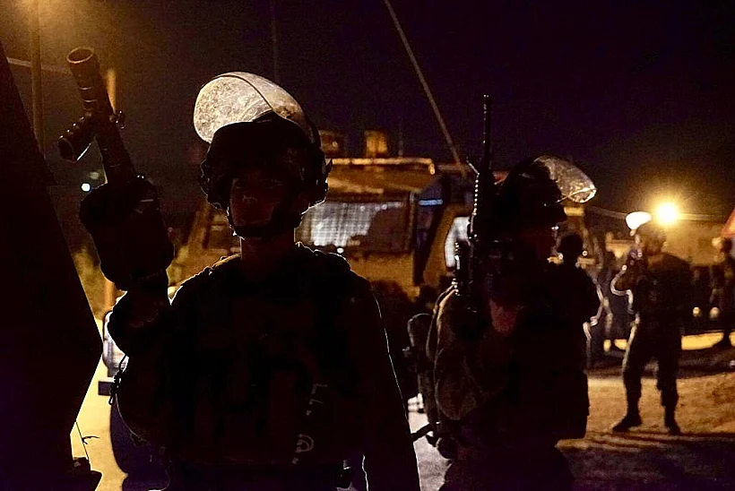 סריקות בכפר שויכה ממנו יצא המבחל שביצע את פיגוע הירי בברקן