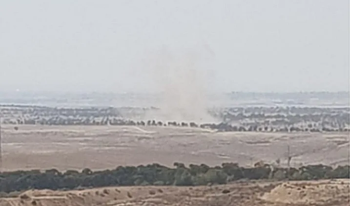 הנפילה בשטח פתוח ליד ב