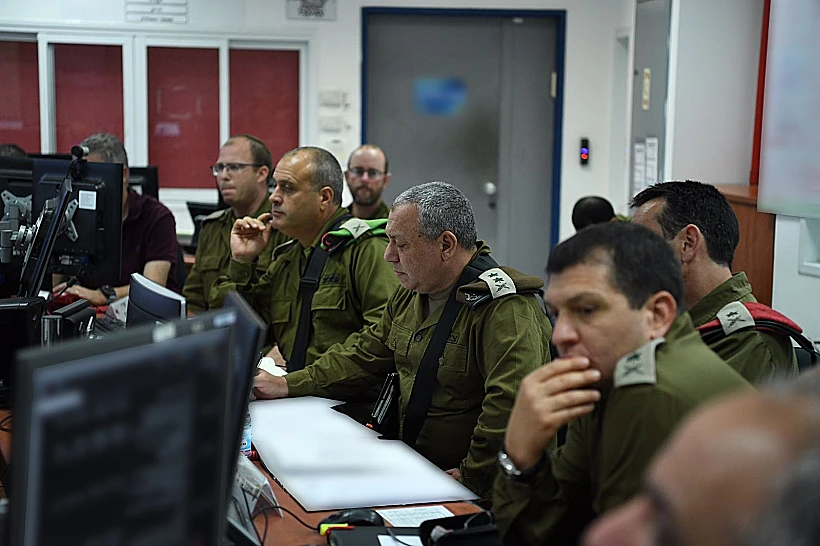 איזנקוט בהערכת מצב באוגדת עזה