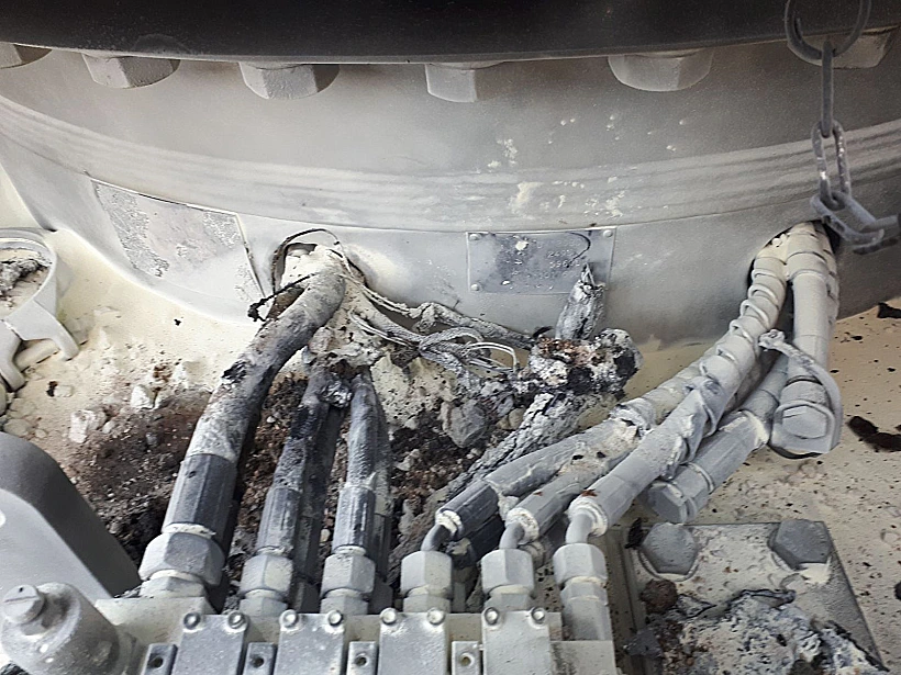 הנזק לכלי הנדסה ברצועת עזה