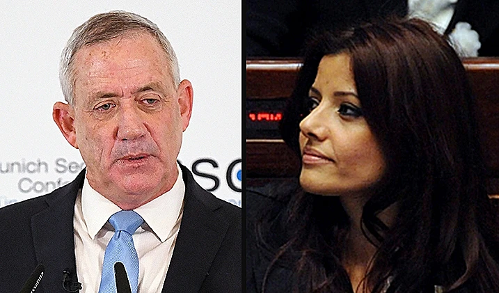 בני גנץ ואורלי לוי אבקסיס