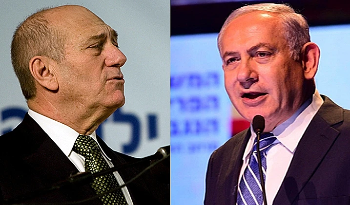 אולמרט ונתניהו