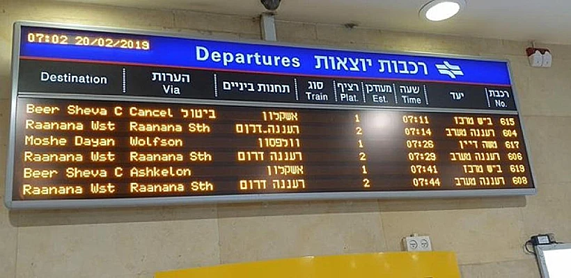 ביטול קווי רכבת