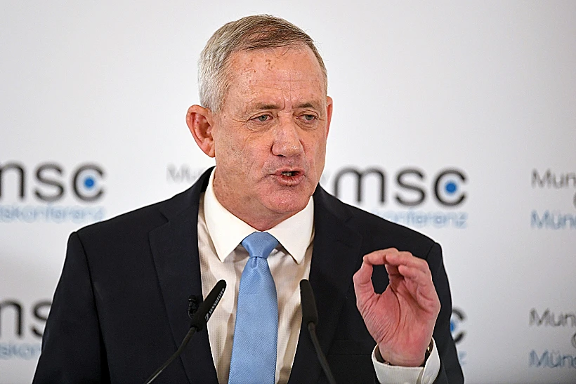 בני גנץ בוועידת מינכן