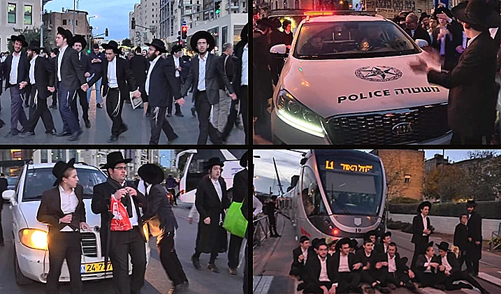 הפגנת החרדים בירושלים