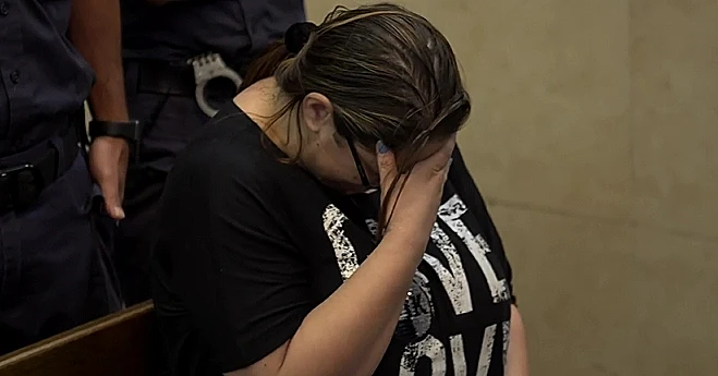 סיגל אלקיים-וייס בעת הדיון השני בהארכת מעצרה(חדשות עשר )