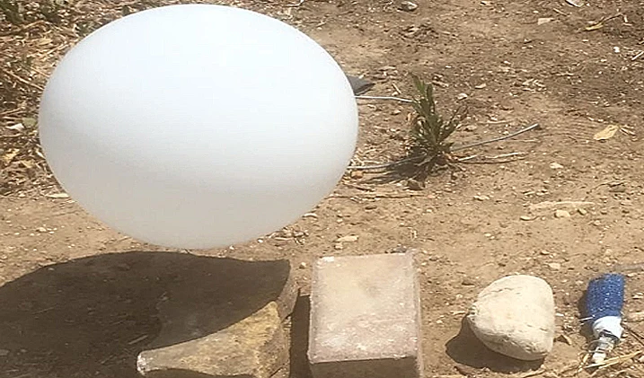 בלון התבערה במושב גיאה