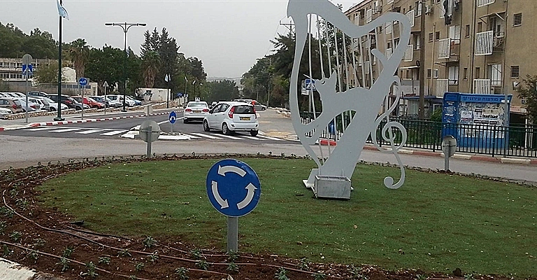 כיכר בקרית שמונה