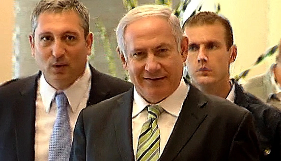 בנימין נתניהו וניר חפץ