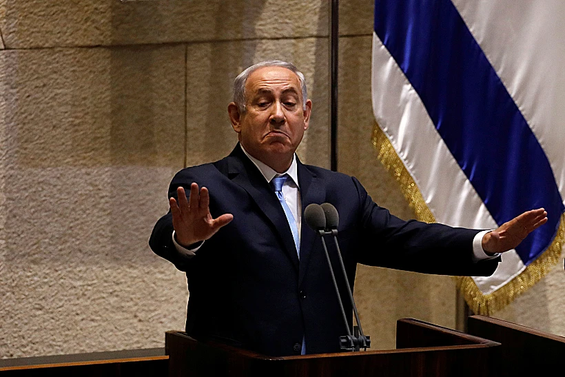 ראש הממשלה בנימין נתניהו בפתיחת מושב החורף של הכנסת
