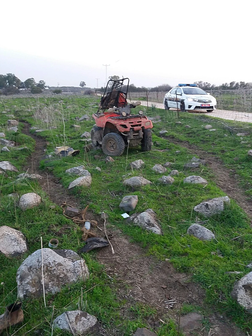 התאונה בסמוך לחוות כרי דשא