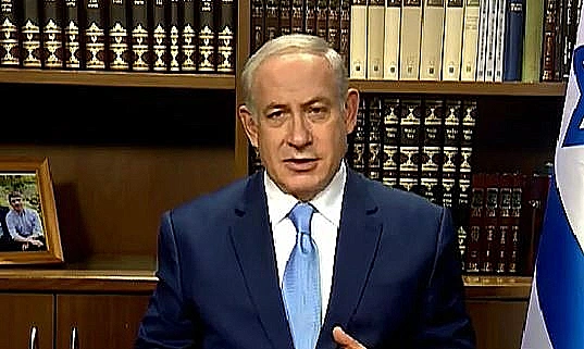 ראש הממשלה בנימין נתניהו בנאום לאחר הכרזת טראמפ על הכרה בירושלים בירת ישראל
