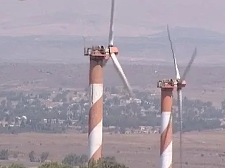 טורבינות רוח ליצירת אנרגיה בצפון