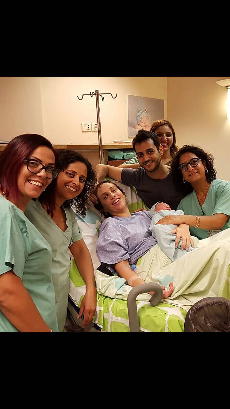 התינוק הראשון של אסף הרופא לשנת תשע