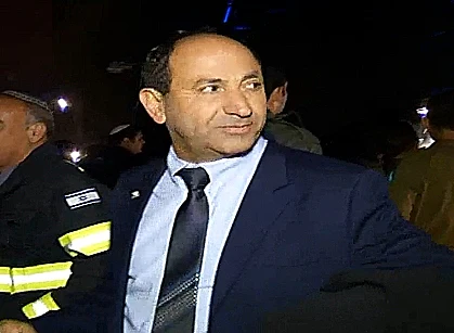 רמי לוי בטקס בטקס הדלקת המשואות בהר הרצל