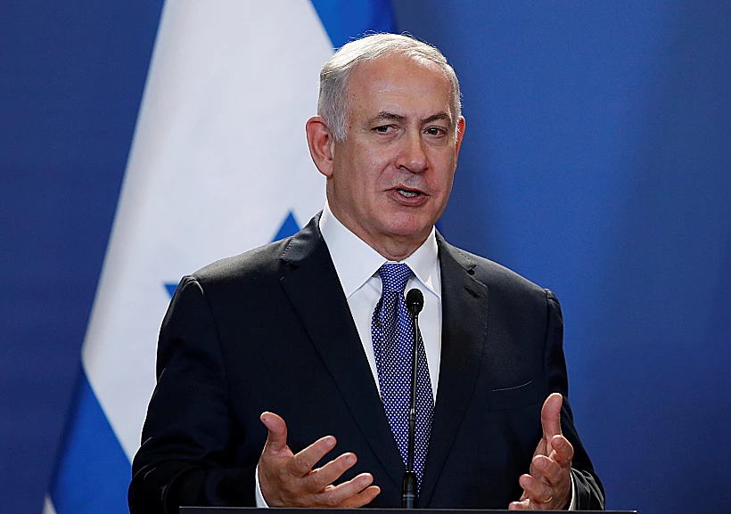 ראש הממשלה נתניהו בעת ביקורו בבודפשט