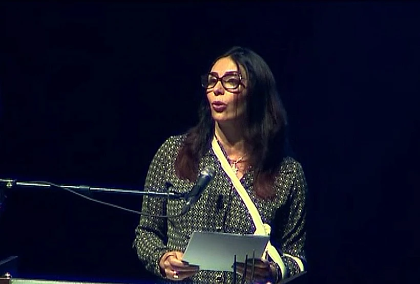 השרה מירי רגב בטקס חלוקת פרסי אקו