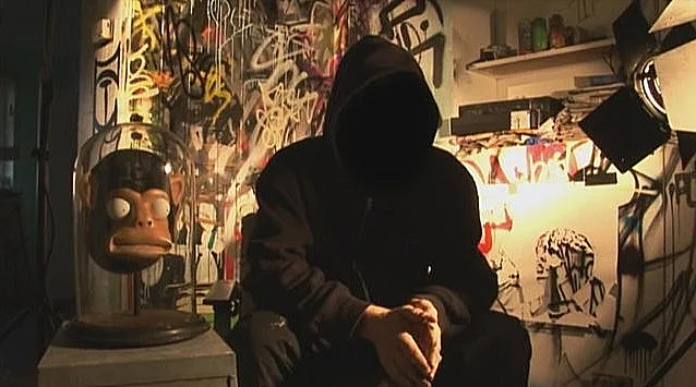 בנקסי בסרט Exit Through the Gift Shop