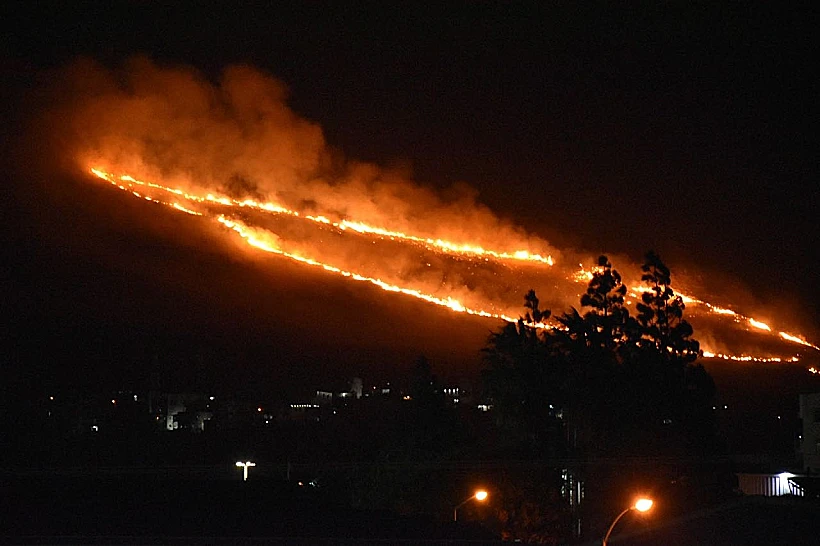 שריפה שפרצה בכרמיאל