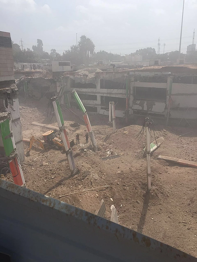 קריסת המנוף ברמת החייל