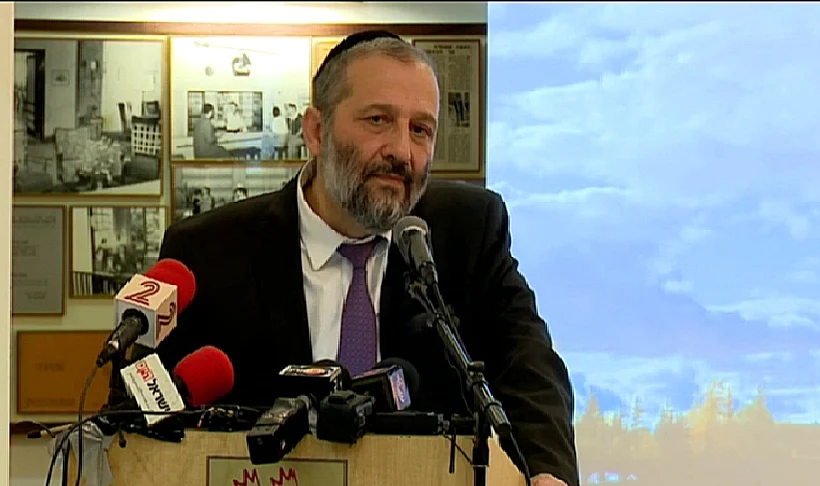 שר הפנים, אריה דרעי, בכנס בטבריה