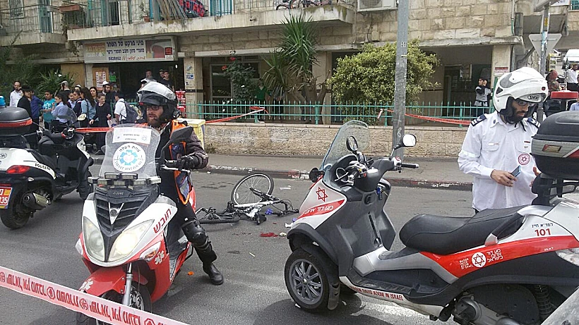ילד נפצע אנוש בתאונה בירושלים