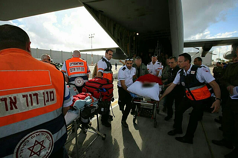 מגן דוד אדום מפנה את הפצועים מהפיגוע בטורקיה שהגיעו לארץ