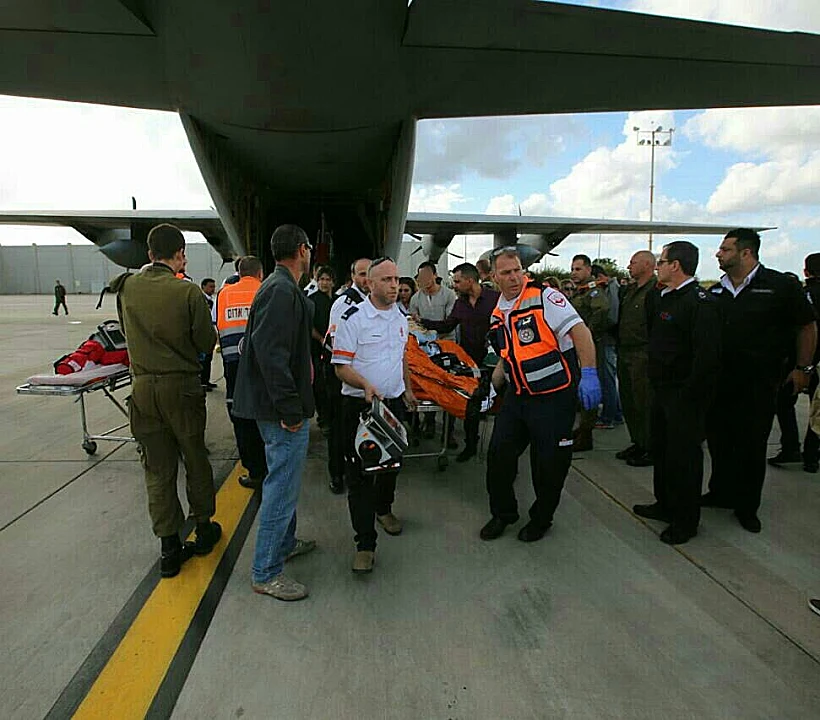 מגן דוד אדום מפנה את הפצועים מהפיגוע בטורקיה שהגיעו לארץ