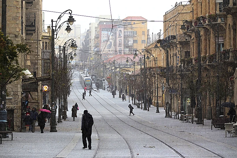 שלג בירושלים