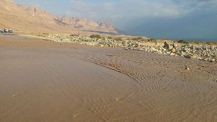 שטפונות בנחל חבר, מדבר יהודה