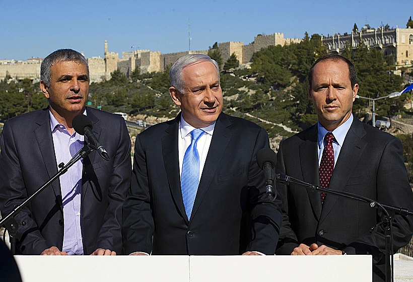 נתניהו, כחלון וברקת בסיור בירושלים