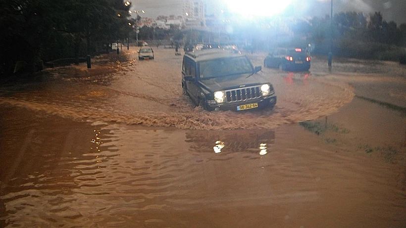 חורף בהרצליה