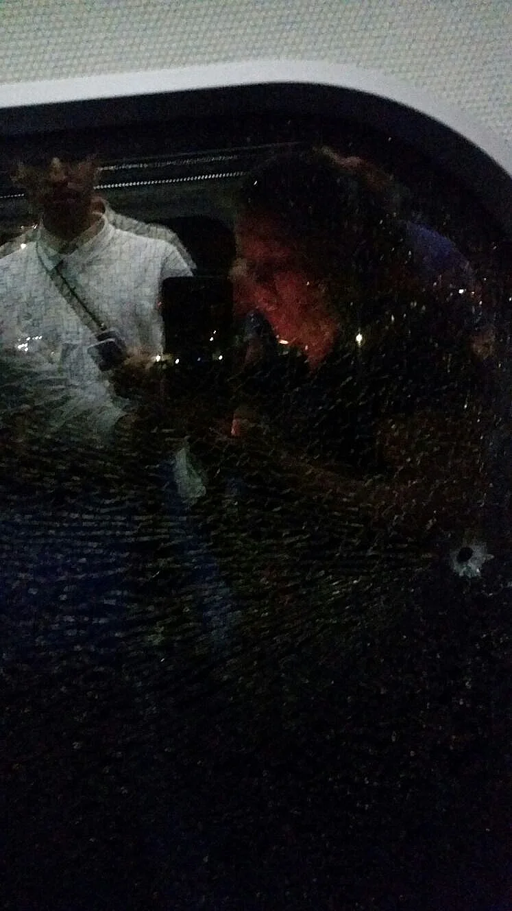 קליע פגע ברכבת באזור לוד